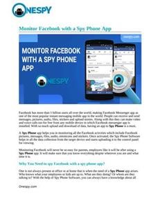 How Do You Spy on Someones Facebook