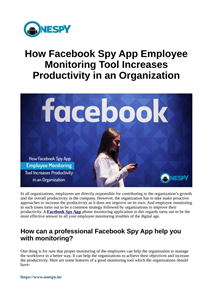 Spyware on Facebook